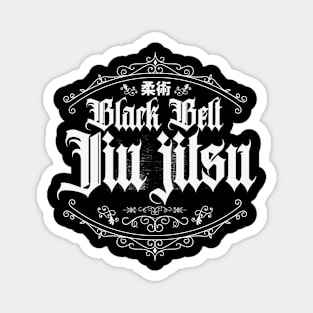 Jiu Jitsu Black Belt Classic Magnet