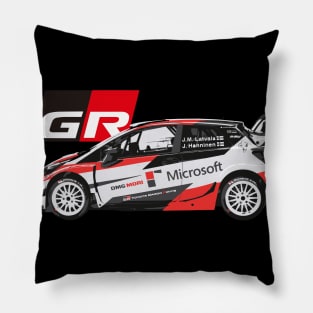 Toyota Yaris GR WRC Car Pillow