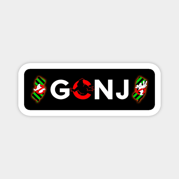 GCNJ banner Magnet by GCNJ- Ghostbusters New Jersey