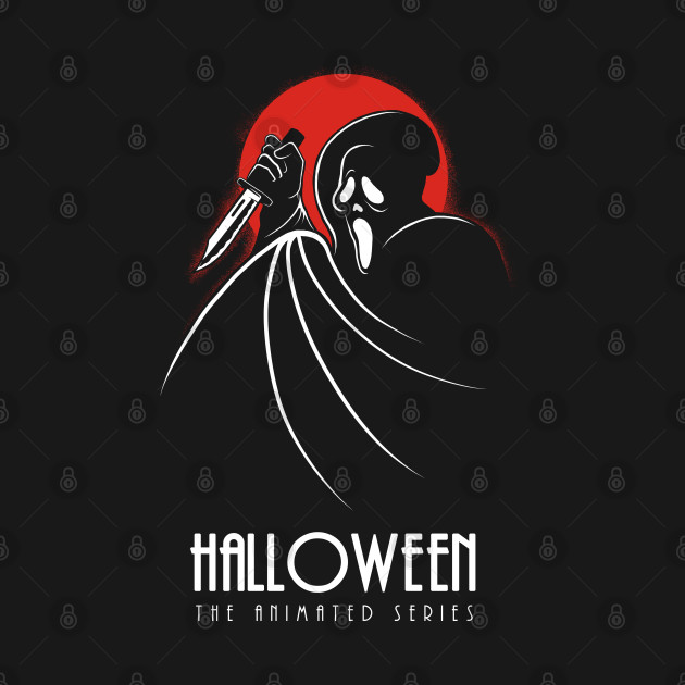 Discover Halloween the animated series - Scream Movie - T-Shirt