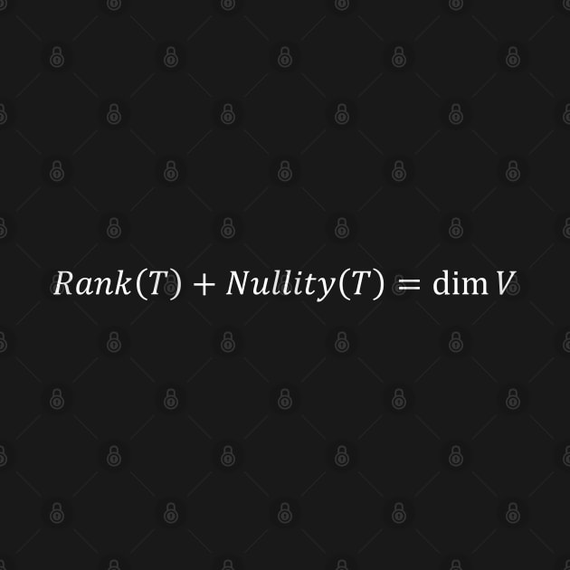 Rank Nullity Theorem Of Linear Algebra by ScienceCorner