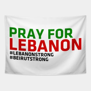 Pray For Lebanon Beirut Strong Tapestry