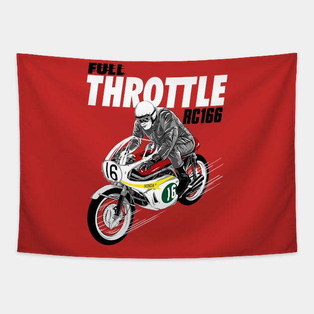 single racer Tapestry by spoilerinc