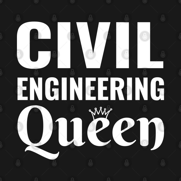 Civil Engineering Queen Women in stem steminist by Petalprints