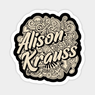 Alison Krauss - Vintage Magnet