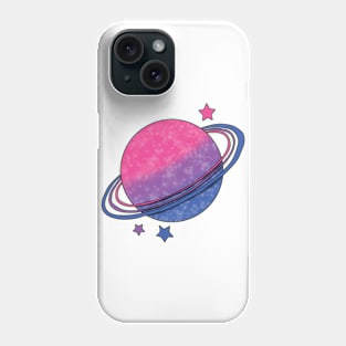 Planet bisexual pride Phone Case