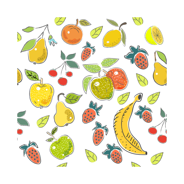 Fruits by Kristina Stellar Scandinavian Land