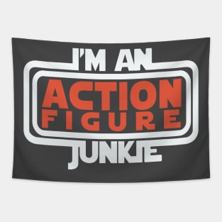 Action Figure Junkie Tapestry