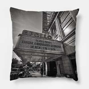 Apollo Theater Harlem Manhattan NYC Pillow