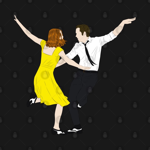 Mia and Sebastian - La La Land by LiLian-Kaff