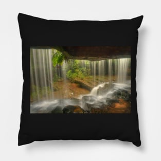 Lower Somersby Falls .. behind the veil Pillow