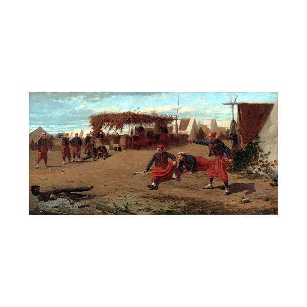 Winslow Homer Pitching Quoits by pdpress