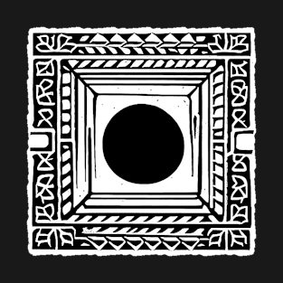 Square Symbol Pattern T-Shirt