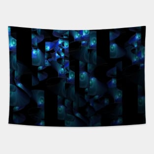 Streamers in Teal Tapestry