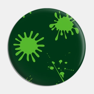 Color Splash Green Pin