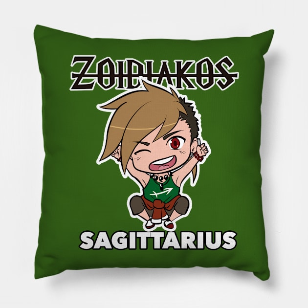 Sagittarius Pillow by Keintial