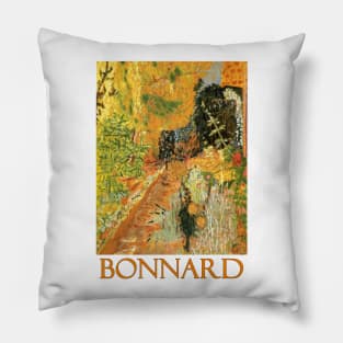 The Garden by Pierre Bonnard Pillow