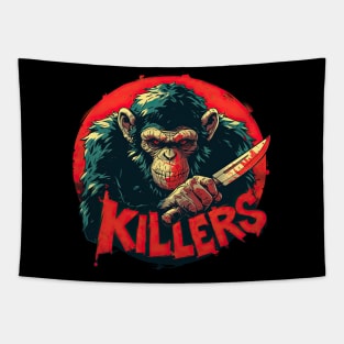 Killers Iron Maiden monkey Tapestry