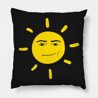 Man Face | Sun Man Pillow