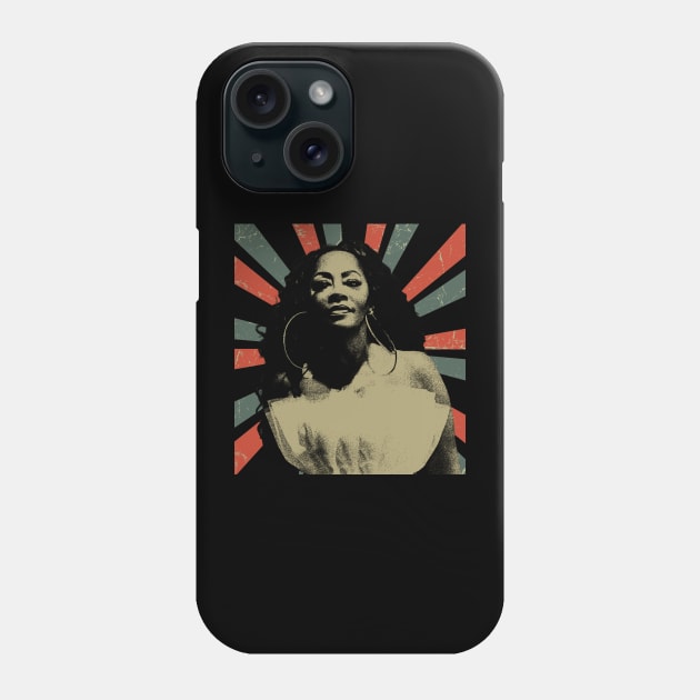 Jody Watley || Vintage Art Design || Time Is Here Phone Case by Setipixel