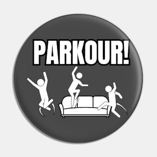 Parkour! Pin