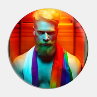 Nordic guy from the unforgettable pool party Pin