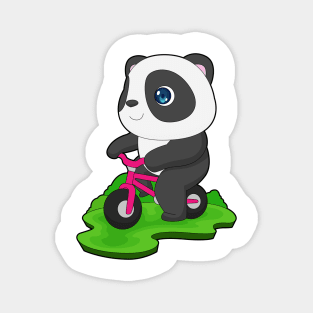 Panda Bicycle Magnet