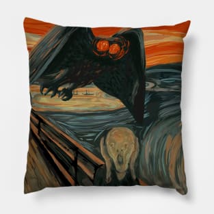 Funny Mothman Shirt - The Scream Pillow