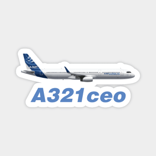 Airbus A321ceo Magnet