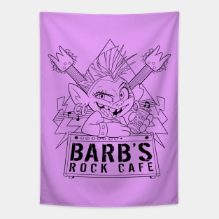 Barb's Rock Cafe Tapestry