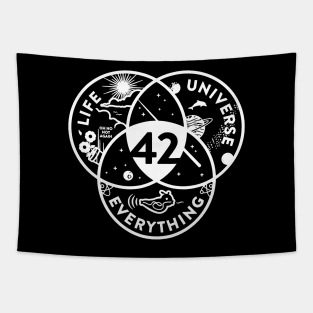 42 answer to life the universe Tapestry