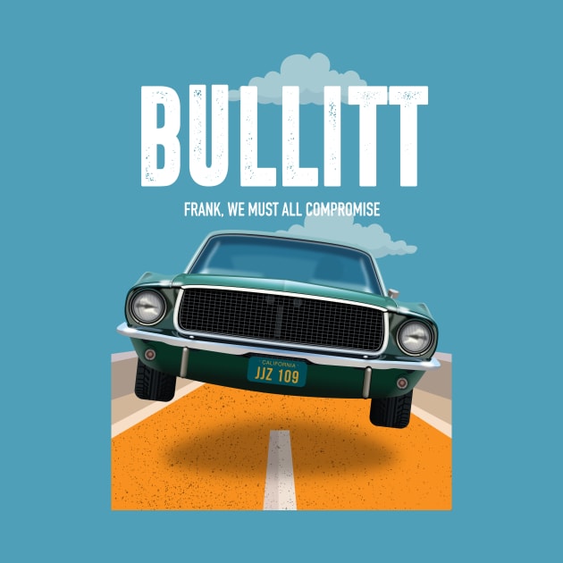 Bullitt - Alternative Movie Poster by MoviePosterBoy