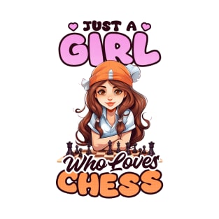 Chess Shirt | Girl Loves Chess T-Shirt