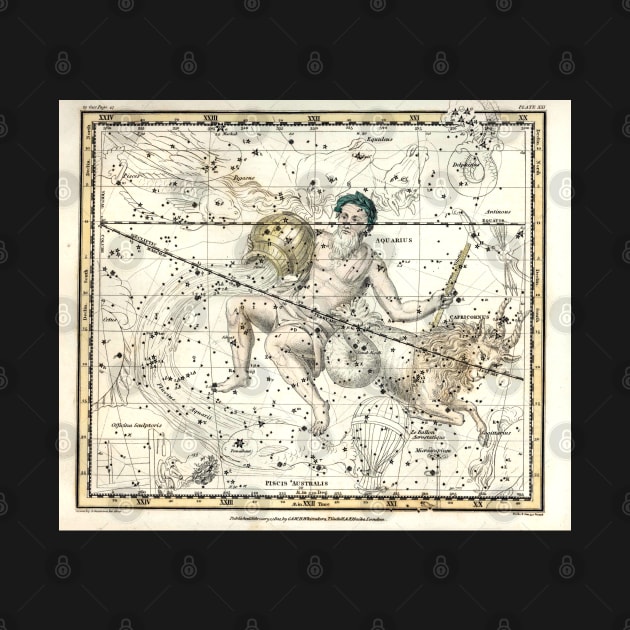 Aquarius and Capricorn Constellations, Alexander Jamieson by forgottenbeauty