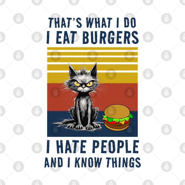I Eat Burgers by ArtShare