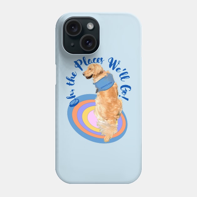 Oh We'll Go Phone Case by B C Designs