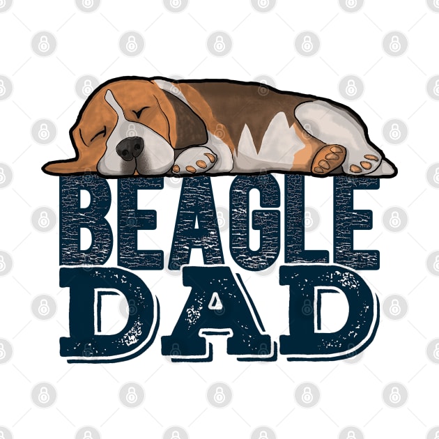 Beagle Dad by Kudostees