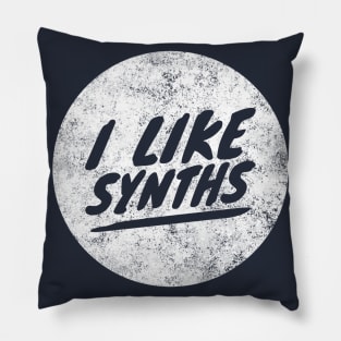 I Like Synths Pillow