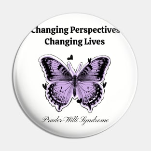 Prader-Willi Syndrome Awareness Pin