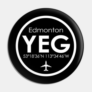 YEG, Edmonton International Airport Pin