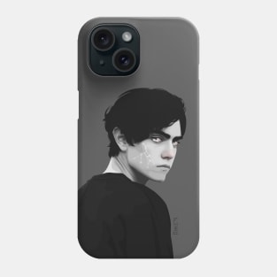 Looking over shoulder Phone Case