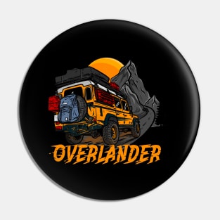 Land Cruiser Overlander - Orange Pin