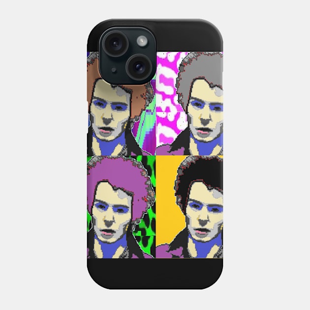 Punk icon rebel by LowEndGraphics Phone Case by LowEndGraphics