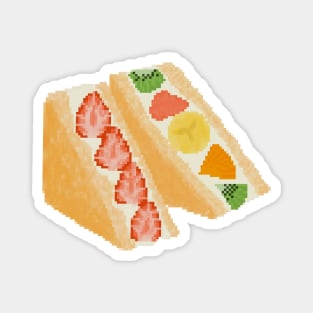 Fruit sandwiches (sandos) Magnet