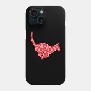 Cat Line Art Phone Case
