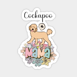 Apricot Cream Golden Cockapoo Mama Magnet