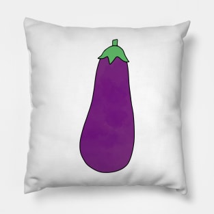 Eggplant Emoji Pillow