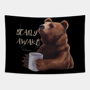 Bearly Awake Tapestry