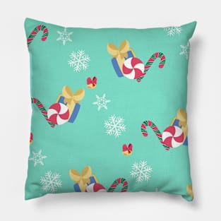 Christmas Spirit (Green) Pillow