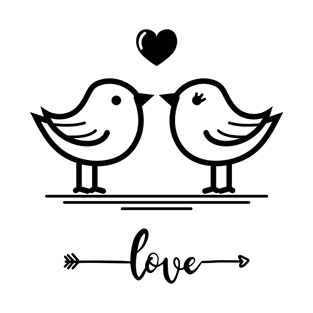 Love Birds T-Shirt